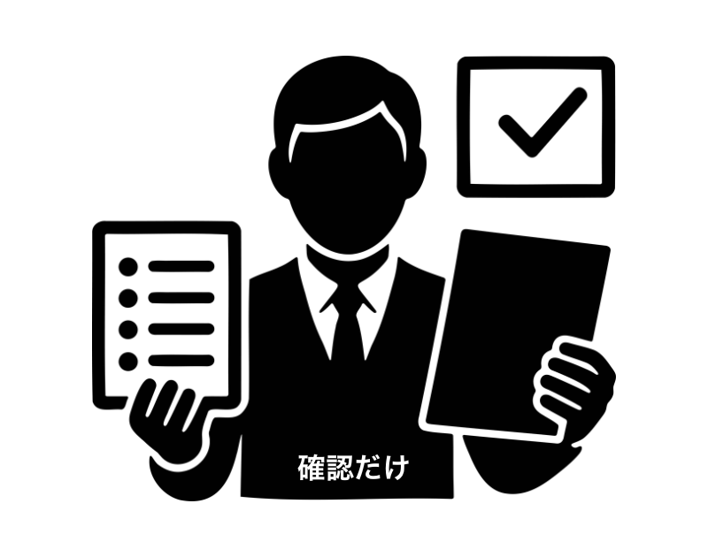 ルールや確認事項が増えすぎた結果、責任の所在が曖昧になっている組織を象徴する、書類やチェックリストが並ぶオフィスデスクのイメージ